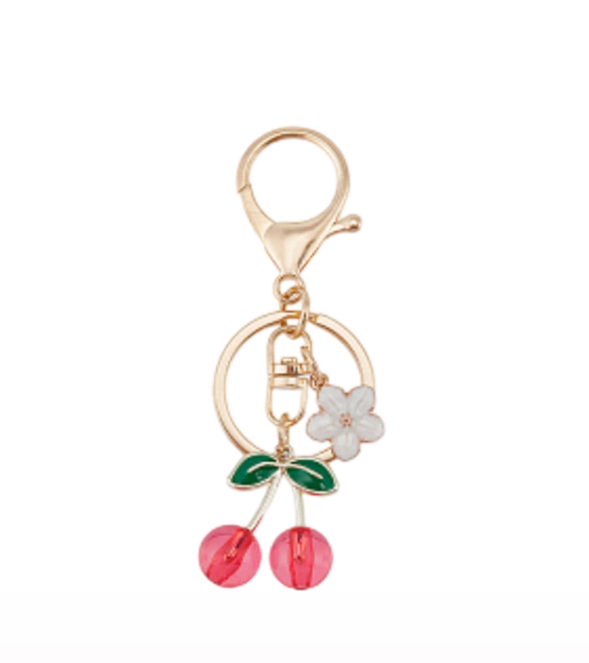 Ethereal Blossom Keychain